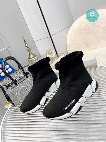 Balenciaga Speed Trainer In Black 