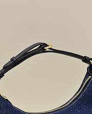 Feni Nano Fendigraphy Blue Denim Charm 29x24.5x10cm - 4