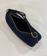 Feni Nano Fendigraphy Blue Denim Charm 29x24.5x10cm - 2