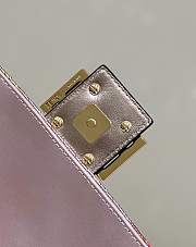 Fendi Baguette 1997 Copper-colored Leather and Sequin 28x6x13.5cm - 4