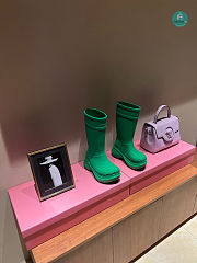 Balenciaga x Crocs Boot Green  - 4