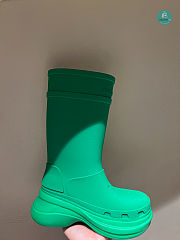 Balenciaga x Crocs Boot Green  - 2