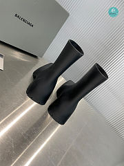 Balenciaga Trooper Boots In Black  - 5