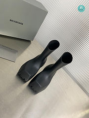 Balenciaga Trooper Boots In Black  - 2