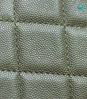 Chanel 22K Caviar Top Handle In Green 20.5x17x6cm - 4