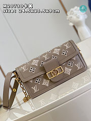 Louis Vuitton Dauphine East West Handbag Brown 24.5 x 13.5 x 9 cm - 6