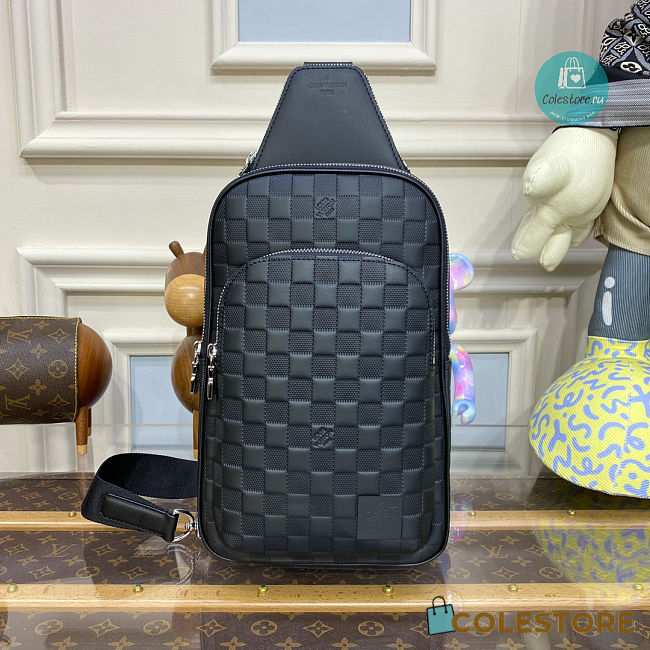 Louis Vuitton Avenue Sling Bag In Damier Leather 19.0x30.0x18.0 cm - 1