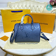 Louis Vuitton Speedy Bandoulière 25 Blue Monogram 25.0 x 19.0 x 15.0 cm - 2