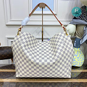 Louis Vuitton Graceful MM Hobo In Elegant Damier 41x35x14cm - 3