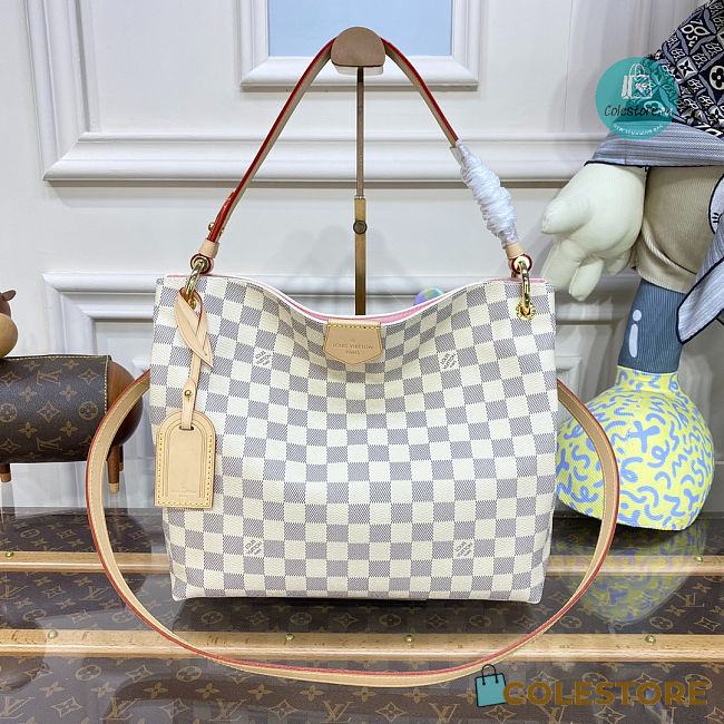 Louis Vuitton Graceful PM Hobo In Elegant Damier 35x30x11cm - 1