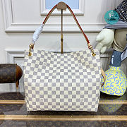 Louis Vuitton Graceful PM Hobo In Elegant Damier 35x30x11cm - 3