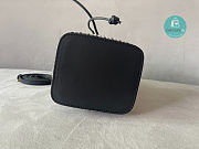 Fendi Mon Tresor Grey houndstooth Wool Mini 12x18x10cm - 2