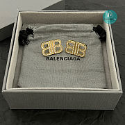 Balenciaga BB 2.0 XS Earrings In Gold - 3