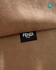 Fendi Sunshine Medium Pink Leather Shopper 37x13.5x32 - 3