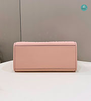 Fendi Sunshine Medium Pink Leather Shopper 37x13.5x32 - 4