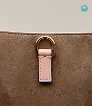Fendi Sunshine Medium Pink Leather Shopper 37x13.5x32 - 5