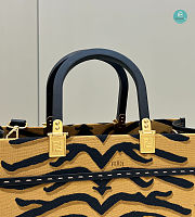 Fendi Sunshine Medium Shopper bag from the Spring Festival Capsule Collection 37x14x30cm - 2