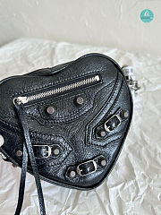 Colestore Balenciaga Le Cagole Leather Shoulder Bag in Black 16×12.7×4.5cm - 5