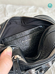 Colestore Balenciaga Le Cagole Leather Shoulder Bag in Black 16×12.7×4.5cm - 6