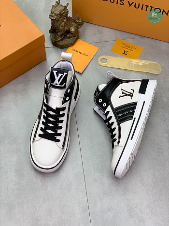 Louis Classic High-top Trendy Shoes In Black