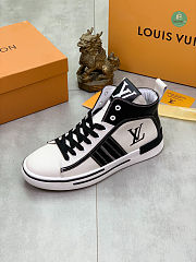 Louis Classic High-top Trendy Shoes In Black - 2