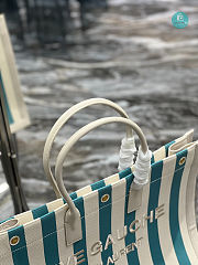 YSL Rive Gauche Tote Bag In Ivory 48x36x16cm - 4