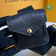 Louis Vuitton Utility Cross Body Bag In Black 18 x 11 x 10 cm - 3