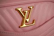 Louis Vuitton New Wave Calfskin Leather In Pink M53683 Size 21.5x15.5x6.0cm - 4