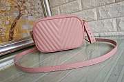 Louis Vuitton New Wave Calfskin Leather In Pink M53683 Size 21.5x15.5x6.0cm - 2
