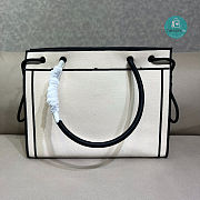 Fendi Roma Shopper Tote Canvas Small Neutral 35cm - 3