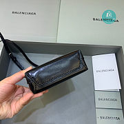 Colestore Balenciaga The Simpsons Leather Tote In Black 12x4.5x18cm - 4