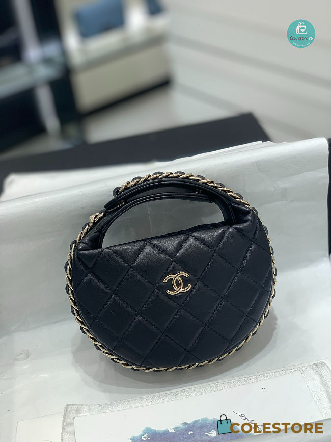 Chanel 23C Hula Hoop Bag Dumpling Bag 16x16x5.5cm - 1