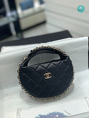 Chanel 23C Hula Hoop Bag Dumpling Bag 16x16x5.5cm - 1