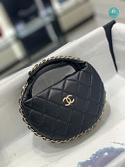 Chanel 23C Hula Hoop Bag Dumpling Bag 16x16x5.5cm - 2