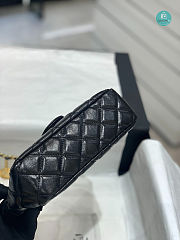 Chanel Hobo Bag In Black 21.5x22.5x7cm - 6