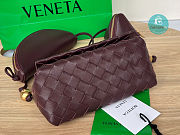 Bottega Veneta Intrecciato Multi Pouch Crossbody Bag In Grape 18x9x8 cm - 4