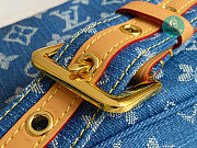 Louis Vuitton Monogram Denim Bum Waist Bag 25×6.5×15cm - 3