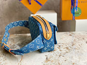 Louis Vuitton Monogram Denim Bum Waist Bag 25×6.5×15cm - 2