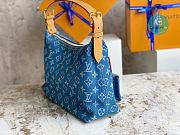 Louis Vuitton Brand New Gorgeous Denim Bag 30x10x19cm - 2