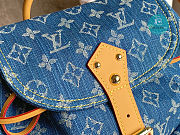 Colestore Louis Vuitton Sac A Dos GM Backpack In Denim 28.5x20x27.5cm - 2
