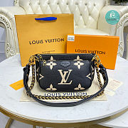 Louis Vuitton Multi Pochette Accessoires Crossbody Bag In Black 25 x 14.5 x 4.5 cm - 1