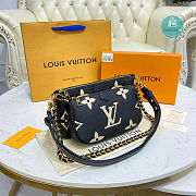 Louis Vuitton Multi Pochette Accessoires Crossbody Bag In Black 25 x 14.5 x 4.5 cm - 2