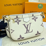 Louis Vuitton Multi Pochette Accessoires Crossbody Bag In Beige 25 x 14.5 x 4.5 cm - 3