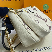 Louis Vuitton Multi Pochette Accessoires Crossbody Bag In Beige 25 x 14.5 x 4.5 cm - 2