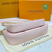 Louis Vuitton Multi Pochette Accessoires Crossbody Bag In Pink 25 x 14.5 x 4.5 cm - 6