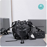 Colestore Balenciaga XS Le Cagole Bucket Bag In Black 15x20x18cm - 1