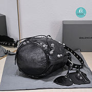Colestore Balenciaga Le Cagole Small Bucket Bag In Black 30x23x17cm - 4