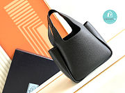Prada Dynamique Leather Tote In Black 15.5x18x10cm  - 5