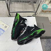 Balenciaga 19SS Triples Sneaker 'Black Yellow Fluo'  - 5