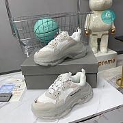 Balenciaga 19SS Triples Sneaker White - 4
